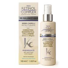 SIERO CAPELLI RISTRUTTURANTE CON CHERATINA BIOMIMETICA 100ml trico retinol complex - sandraperfume