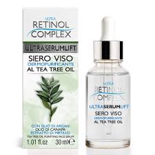 SIERO VISO DERMOPURIFICANTE TEA TREE OIL 30ml retinol complex - sandraperfume