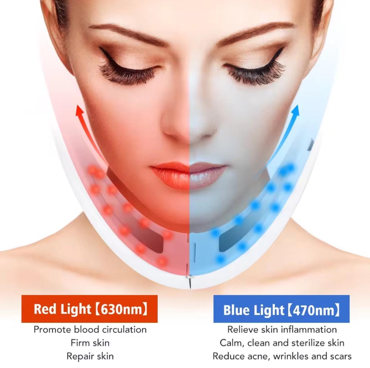 Maschera LED Viso 7 Colori Uso Estetic