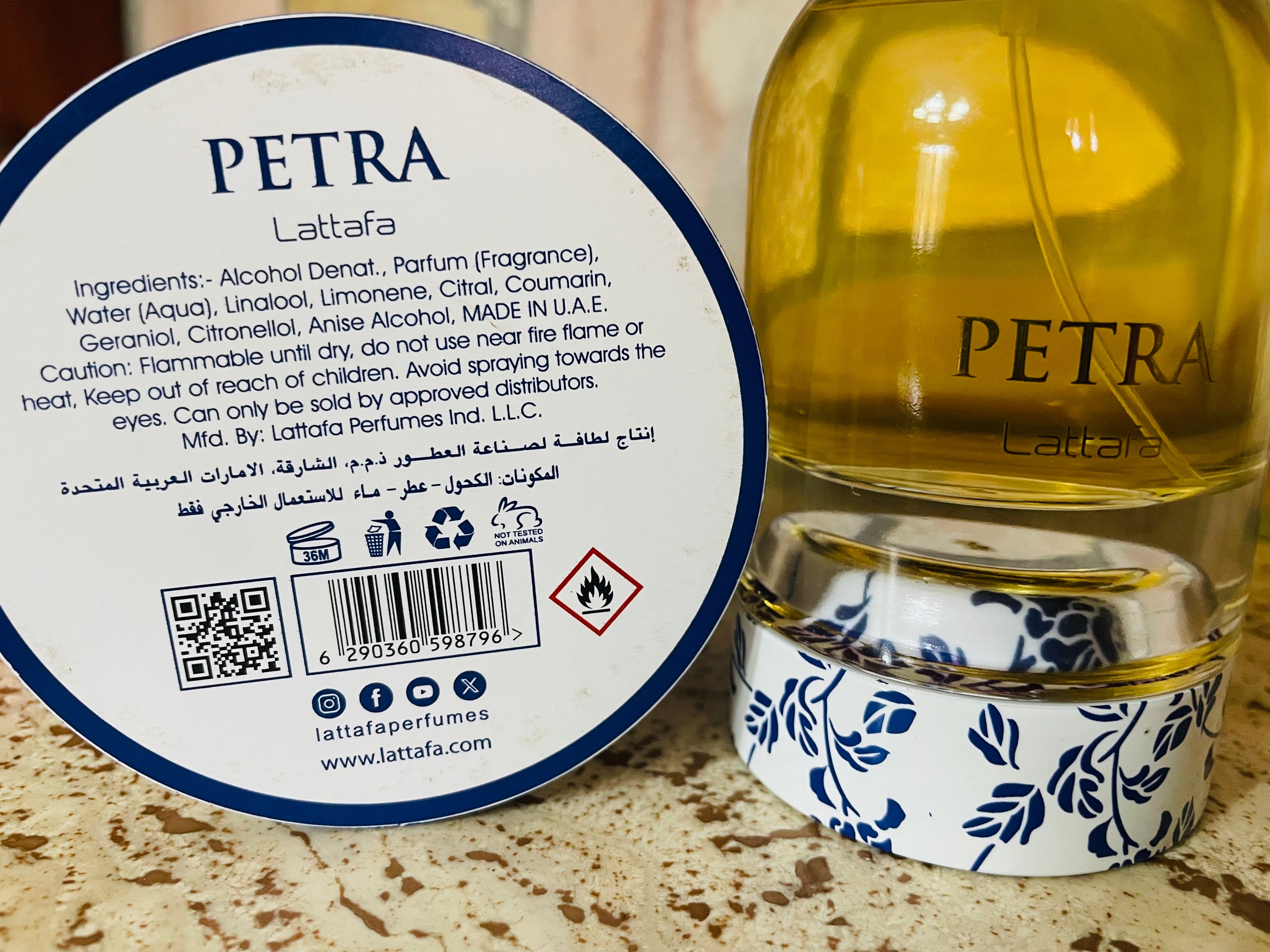 Lattafa Petra Eau de Parfum unisex