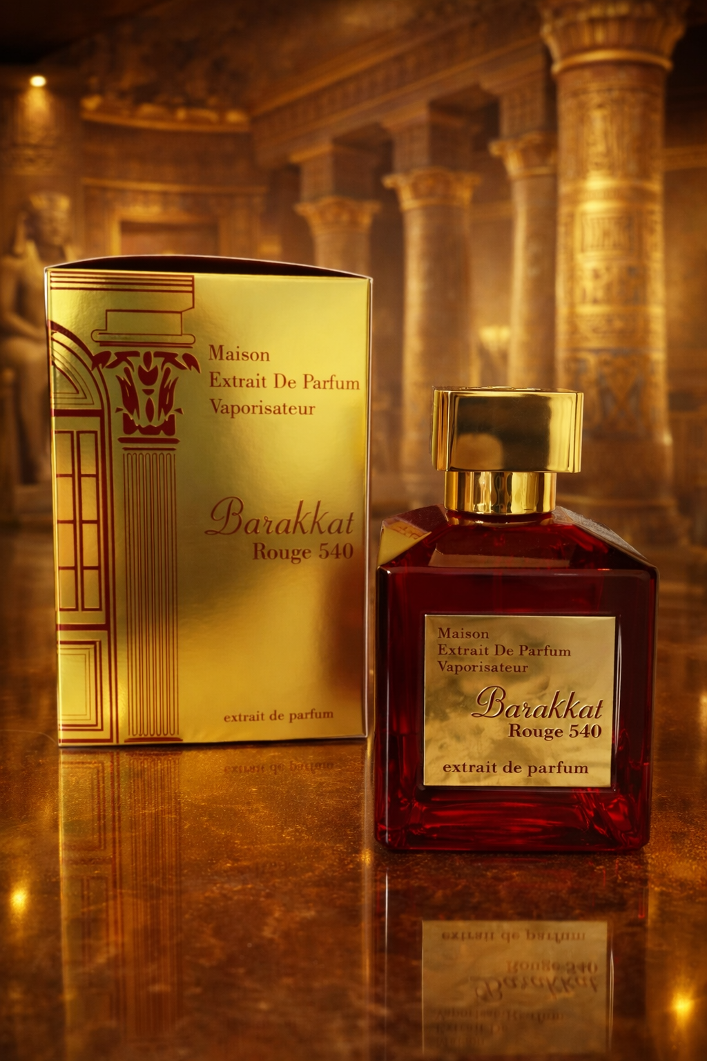 Fragrance World Barakkat Rouge 540 Extrait de Parfum unisex 100 ml