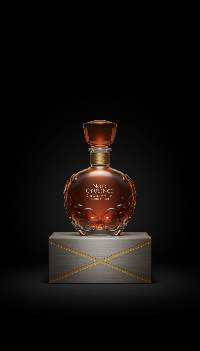Limited release gilded amber con dettagli dorati