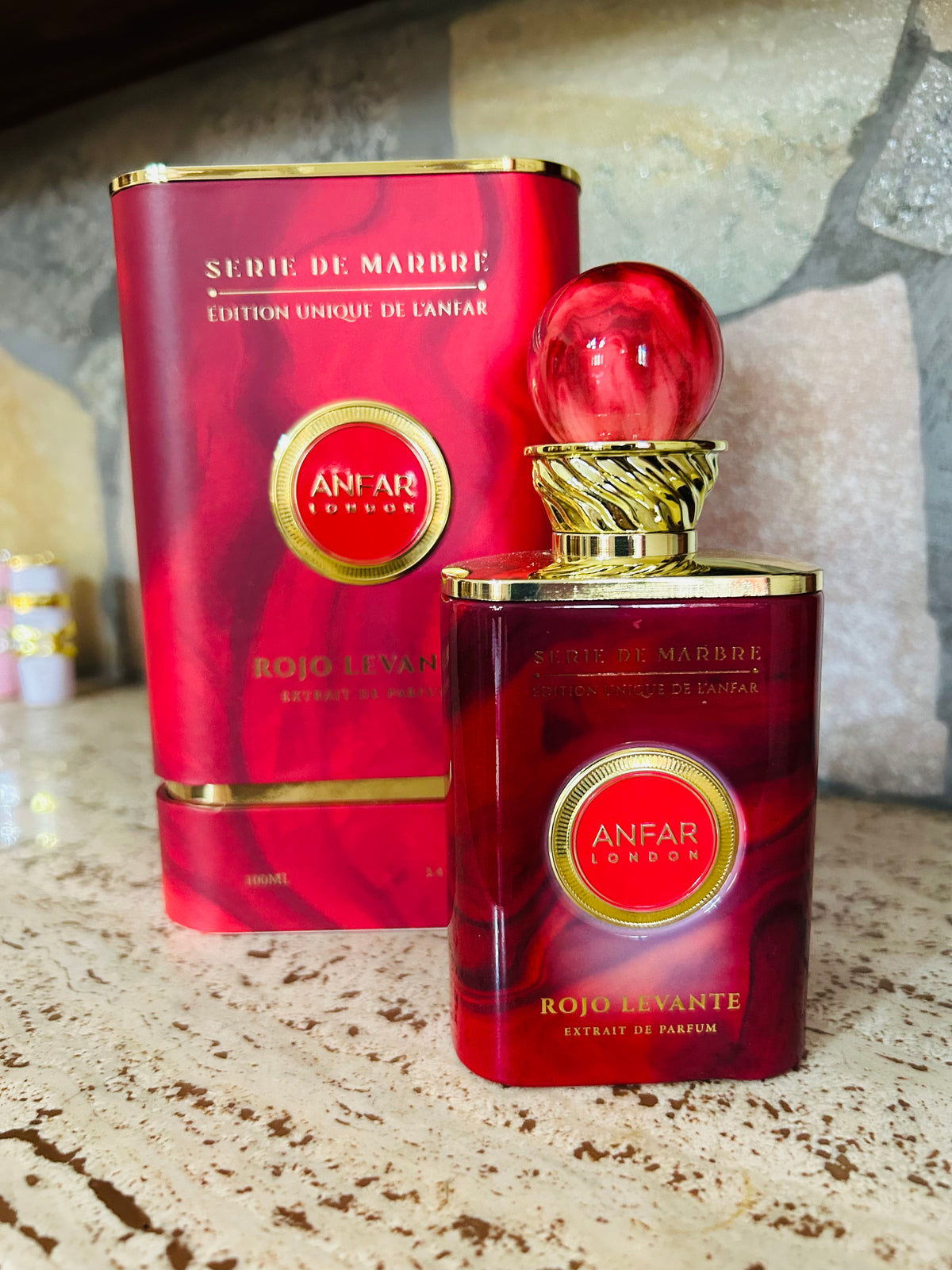 Anfar London Rojo Levante Extrait de Parfum da donna 100 ml