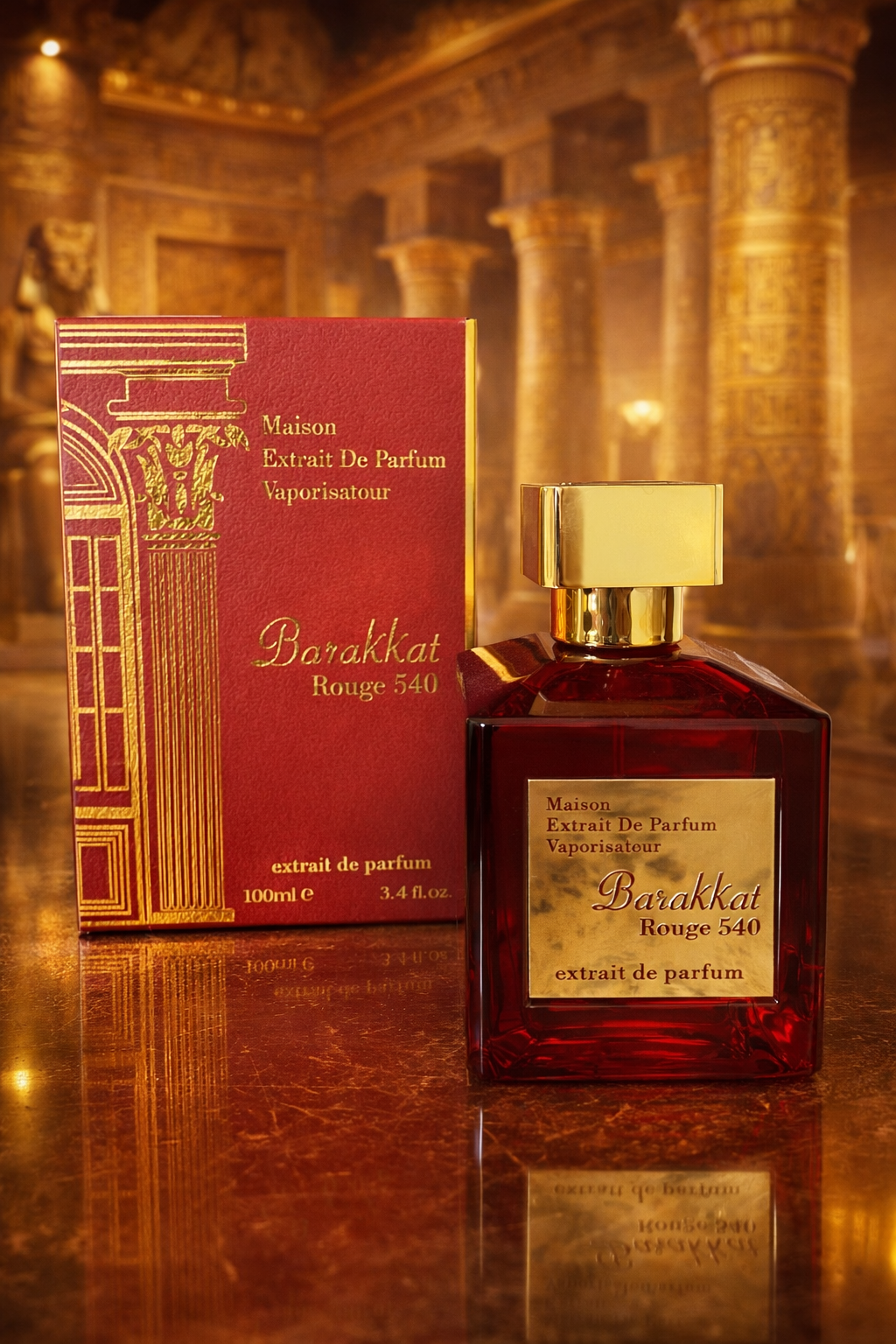 Fragrance World Barakkat Rouge 540 Extrait de Parfum unisex 100 ml