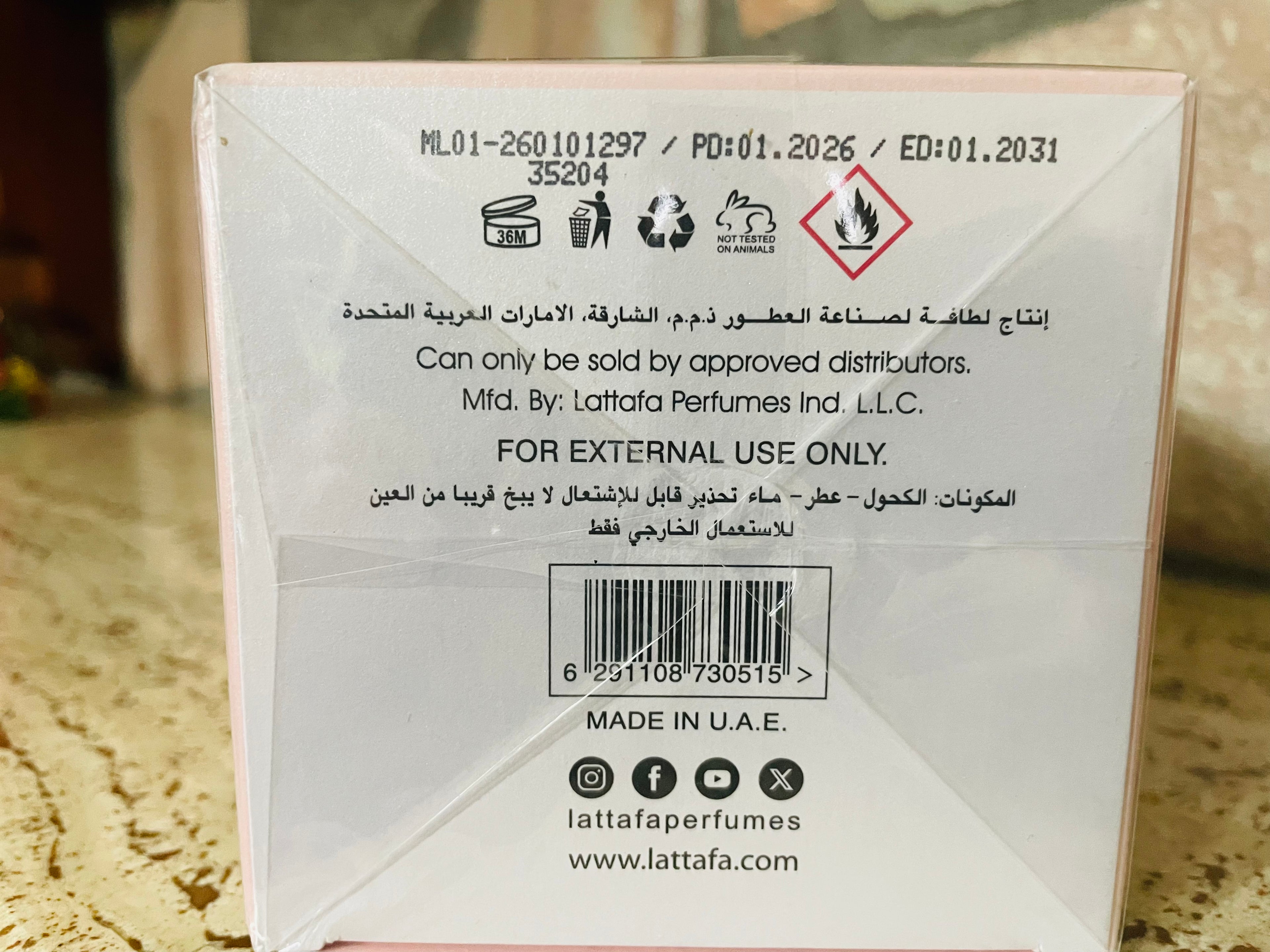 Lattafa
Yara
Eau de Parfum da donna
