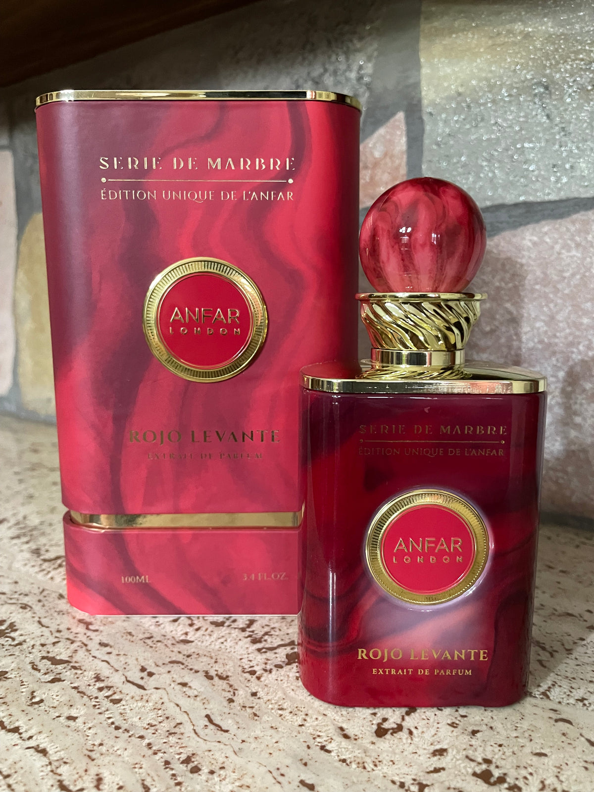 Anfar London Rojo Levante Extrait de Parfum da donna 100 ml
