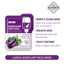 LAIKOU Maschera Viso al Fango di Melanzana 5 g