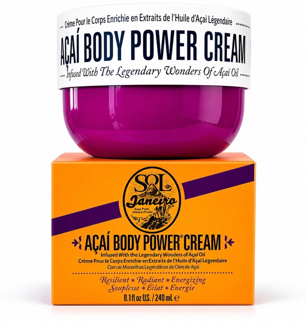 Sol De Janeiro Acai Body Power Cream 240ml Rara Fuori Produzione