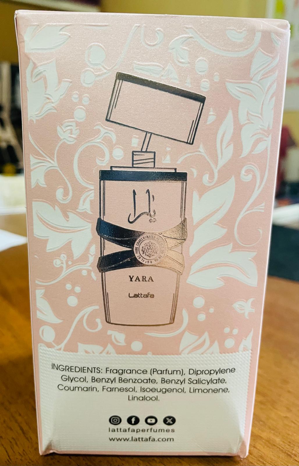Lattafa Yara Rosa Koncentrowany olejek perfumowany dla kobiet 20 ml