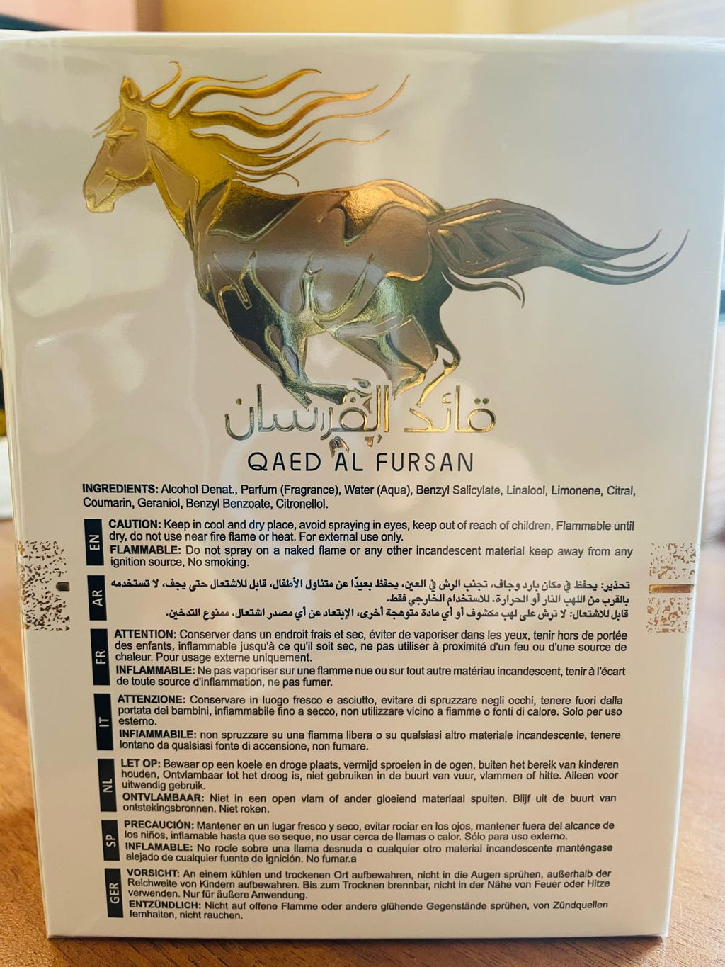 Lattafa Qaed Al Fursan Unlimited Eau de Parfum unisex