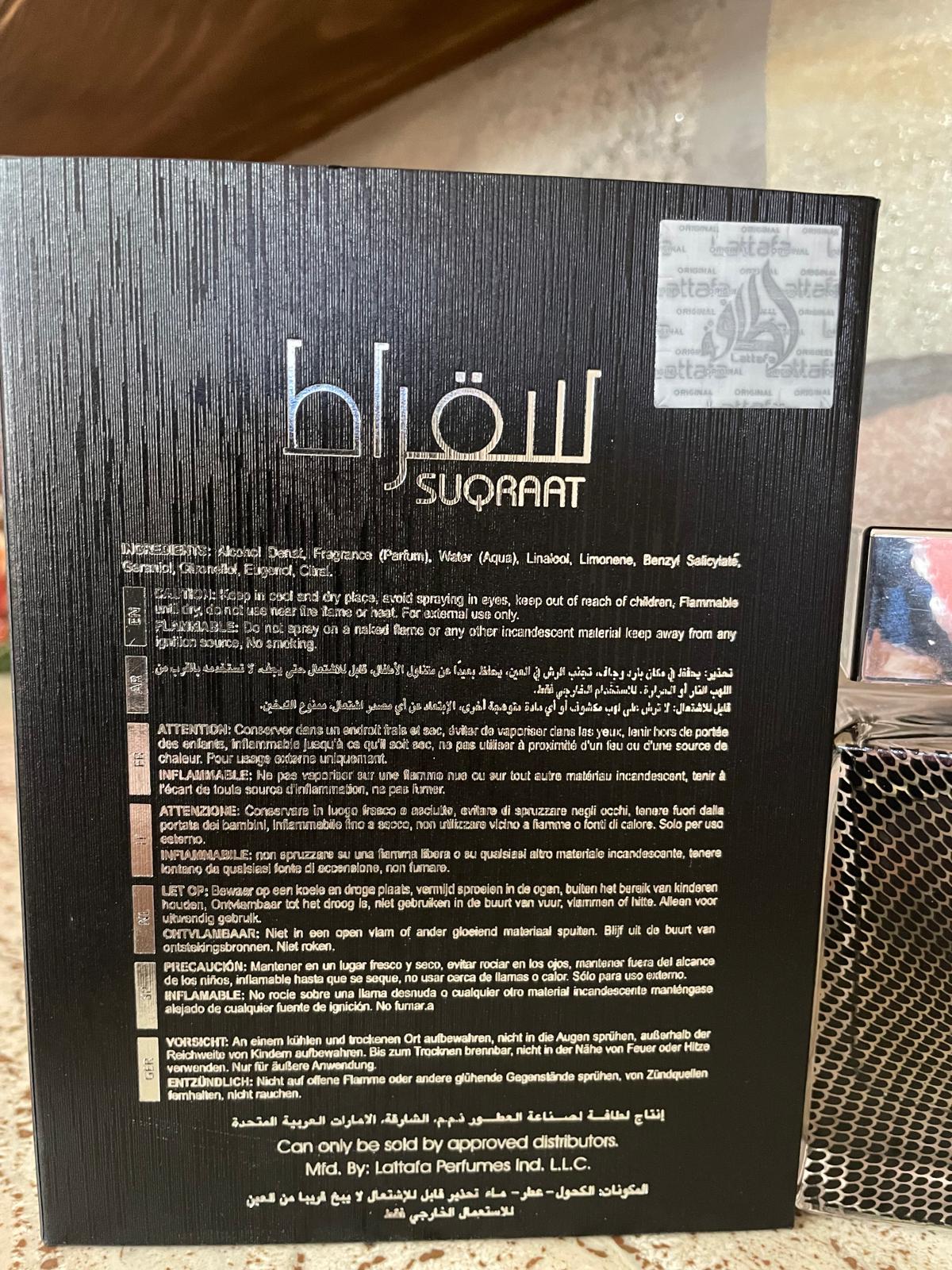 Lattafa Suqraat EDP Uomo