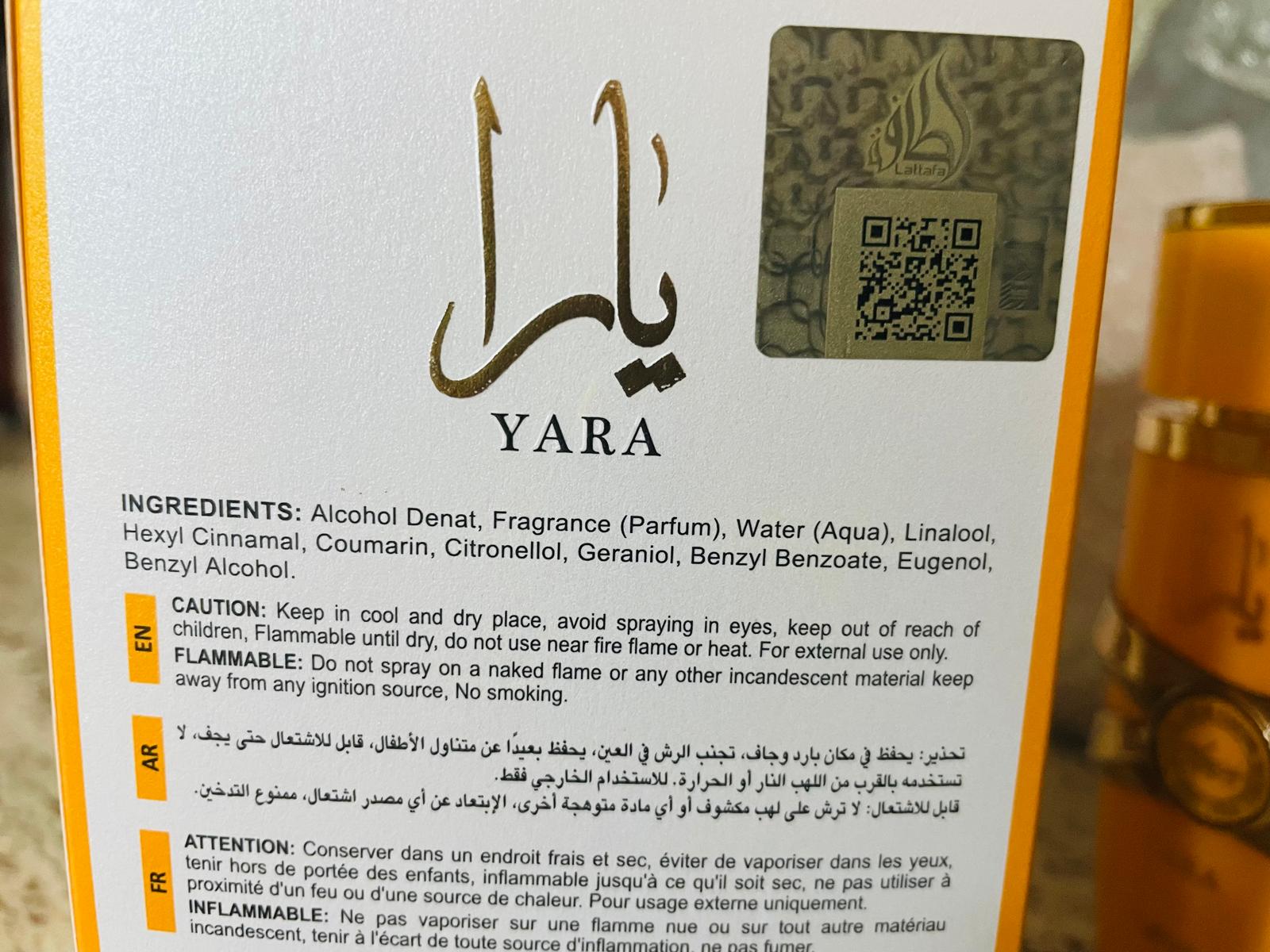 Lattafa Yara Tous Eau de Parfum Donna 100 ml