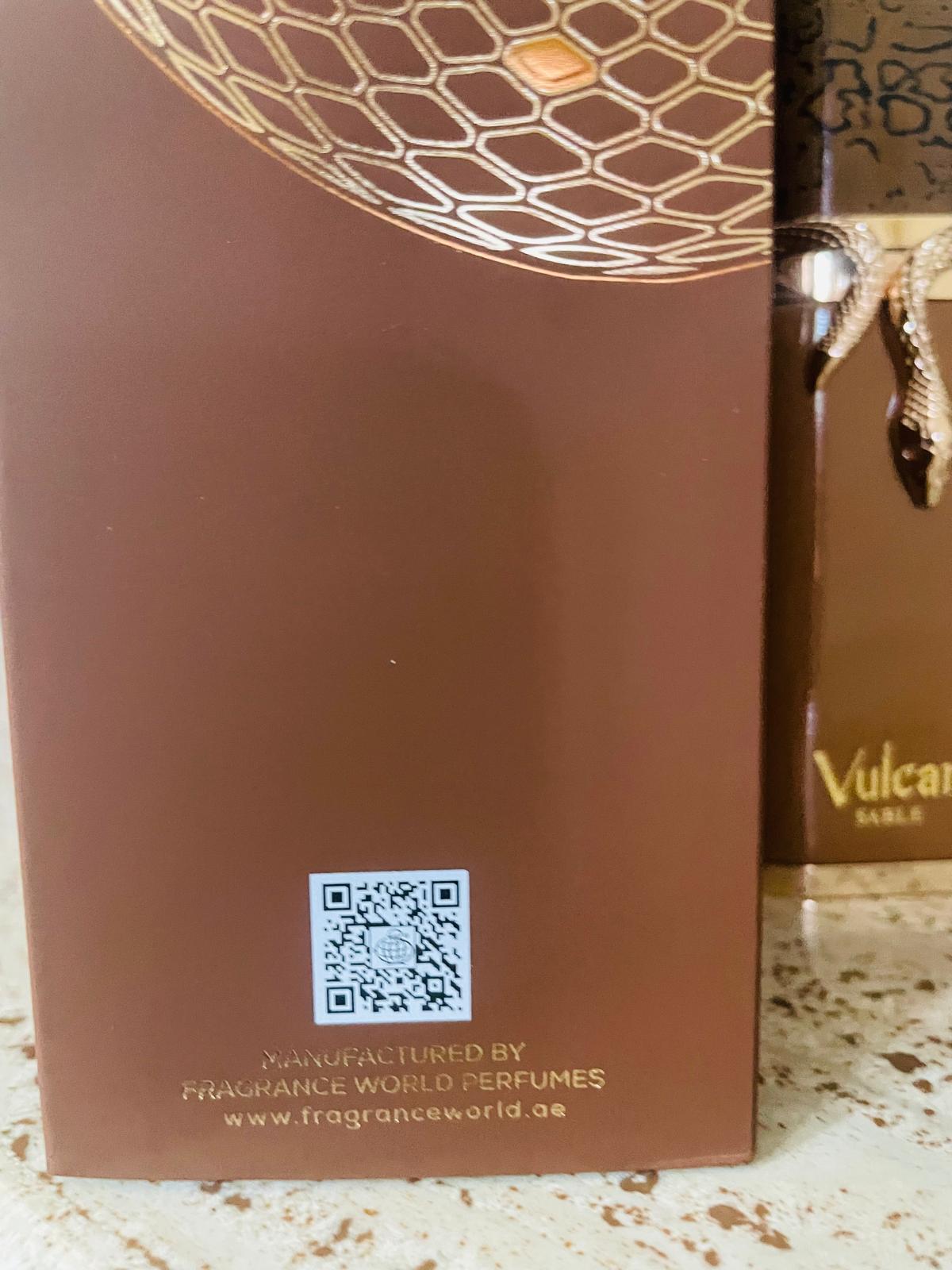 French Avenue Vulcan Sable Eau de Parfum unisex 100 ML
