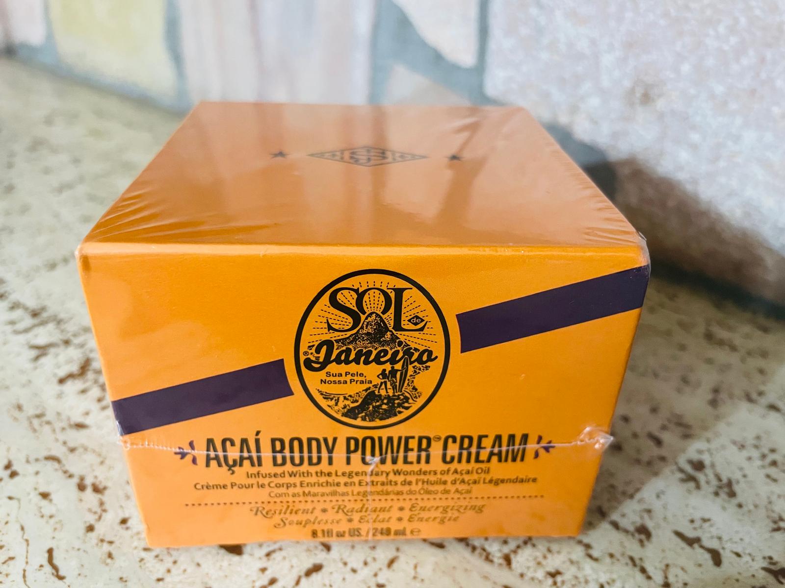 Sol De Janeiro Acai Body Power Cream 240ml Rara Fuori Produzione