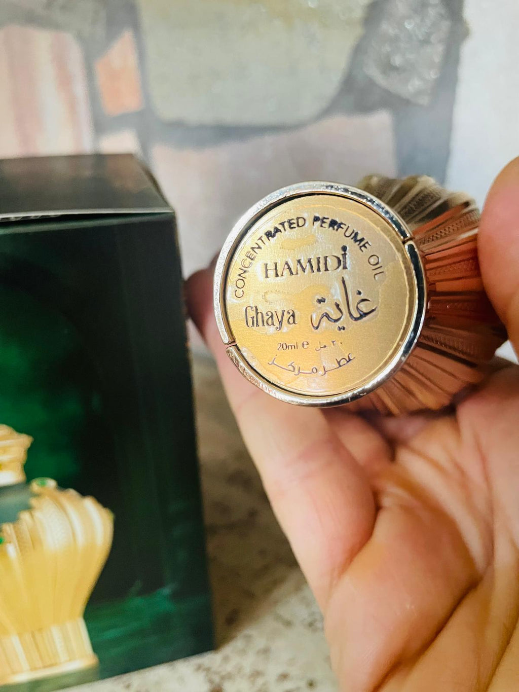 Hamidi Ghaya Olio Profumato Concentrato 20ml Uomo Unisex - Profumo Arabo Senza Alcol