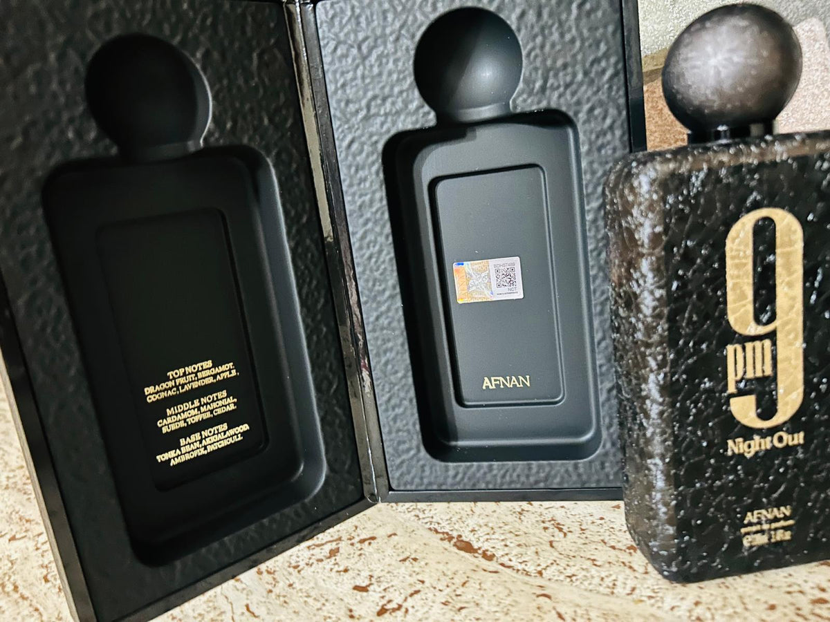 Afnan 9 PM Night Out - Estratto di Profumo Unisex - Eleganza Magnetica e Intensa