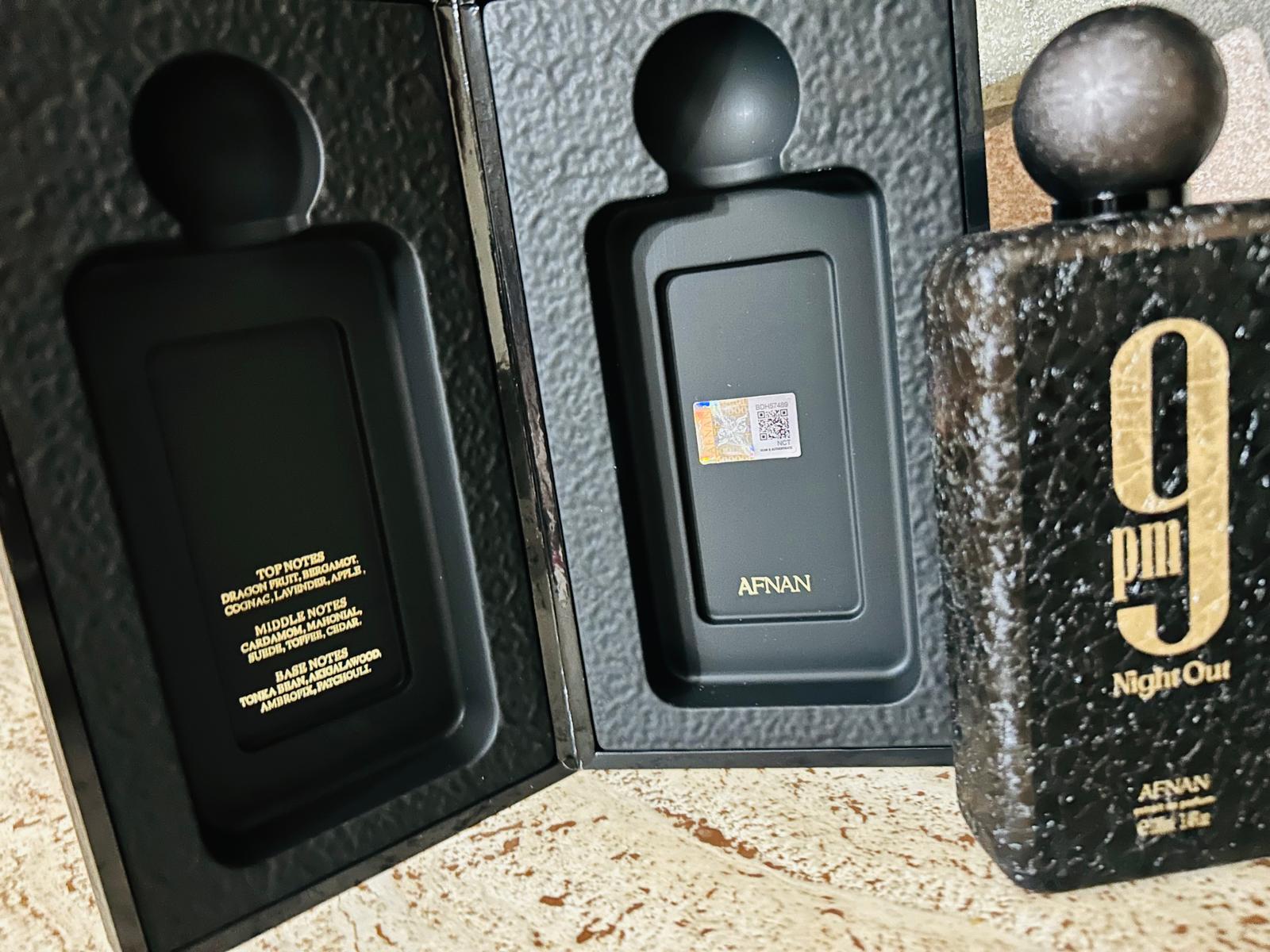 Afnan 9 PM Night Out - Estratto di Profumo Unisex - Eleganza Magnetica e Intensa