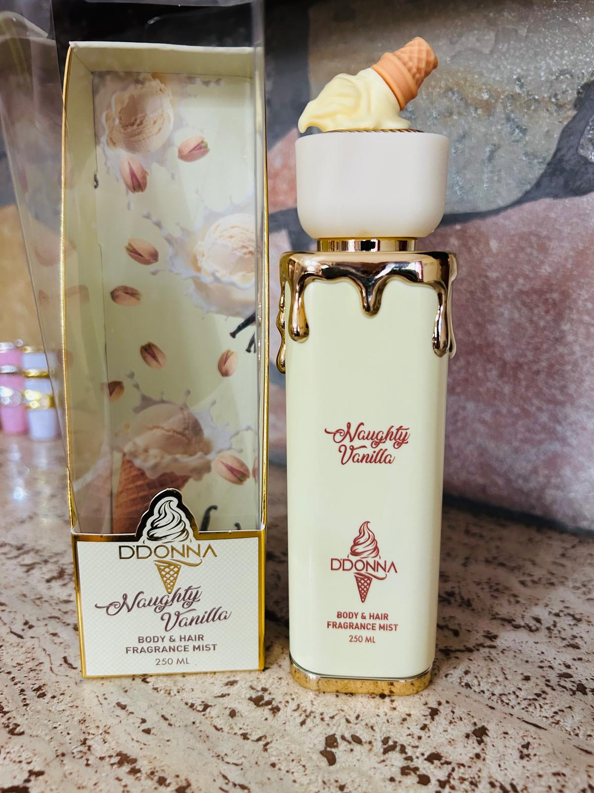 D'Donna - Naughty Vanilla | Body & Hair Fragrance Mist 250 ml