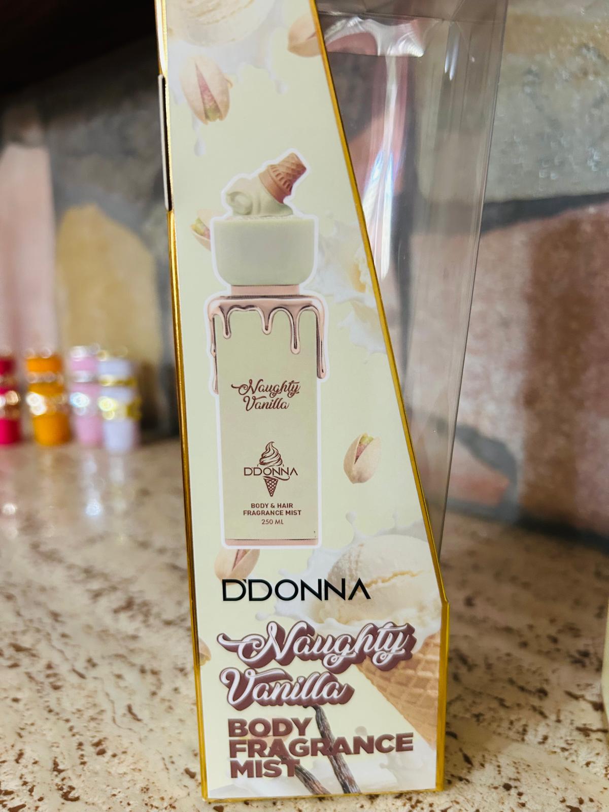 D'Donna - Naughty Vanilla | Body & Hair Fragrance Mist 250 ml