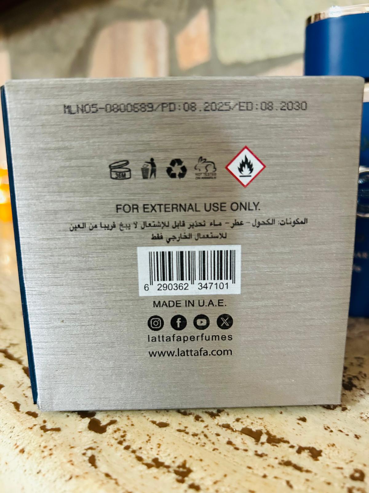 Lattafa Asad Zanzibar Limited Edition – Eau de Parfum Uomo 100 ml