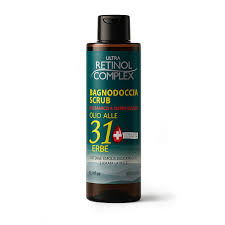 BAGNODOCCIA SCRUB CON OLIO ALLE 31 ERBE 500 ml ultra retinol complex - sandraperfume