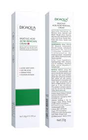 Bioaqua crema vso rimozione acne acido salicilico 20 g - sandraperfume