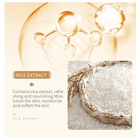 Crema contorno occhi alla polpa di riso BIOAQUA, estratto di riso, idratante, liscia e nutriente, per la pelle del contorno occhi, 20 g / 0,7 oz - sandraperfume