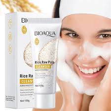 BIOAOUA Detergente Viso Delicato alla Polpa di Riso Cruda 100 g - sandraperfume