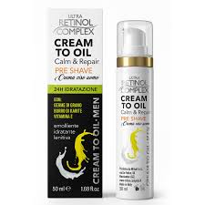 CREAM TO OIL PRE SHAVE – LINEA MEN 50ml - sandraperfume