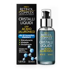 CRISTALLI LIQUIDI CON ACIDO JALURONICO e VITAMINA E 50ml trico retinol complex - sandraperfume