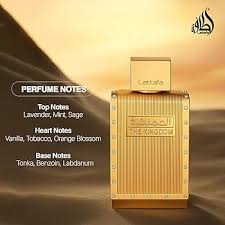 Lattafa The Kingdom EDP per uomo 100 ML - sandraperfume