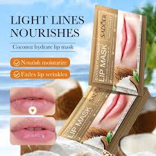 SADOER maschera labbra al Cocco idratante 8 g