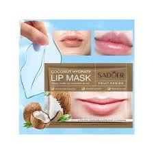 SADOER maschera labbra al Cocco idratante 8 g