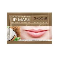 SADOER maschera labbra al Cocco idratante 8 g