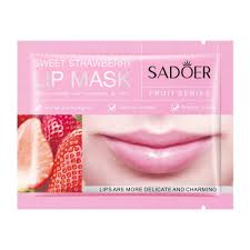 SADOER Truskawkowa maska ​​do ust 8 g