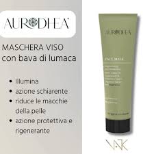 Aurodhea Maschera Viso alla Bava di Lumaca 50 ml