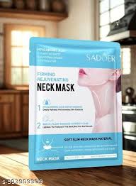 Maschera al collagene per il collo SADOER-Idratante,Rassodante & Anti-Age