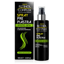 SPRAY PRE PIASTRA EFFETTO SETA PANTENOLO E CHERATINA 100ml trico retinol complex - sandraperfume