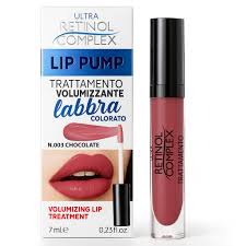 LIP PUMP TRATTAMENTO VOLUMIZZANTE LABBRA COLORATO 003 CIOCCOLATO 7ML - sandraperfume
