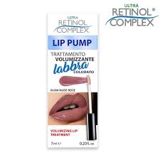 lip pump TRATTAMENTO VOLUMIZZANTE LABBRA NUDE ROSE 7 ml - sandraperfume