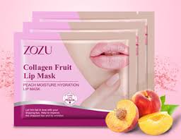 Maschera labbra alla pesca con collagene ZOZU 8g-Idratante & Nutriente