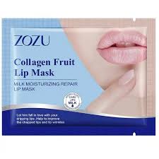 Maschera labbra al collagene ZOZU-Idratante Riparatrice alla Frutta 8 g